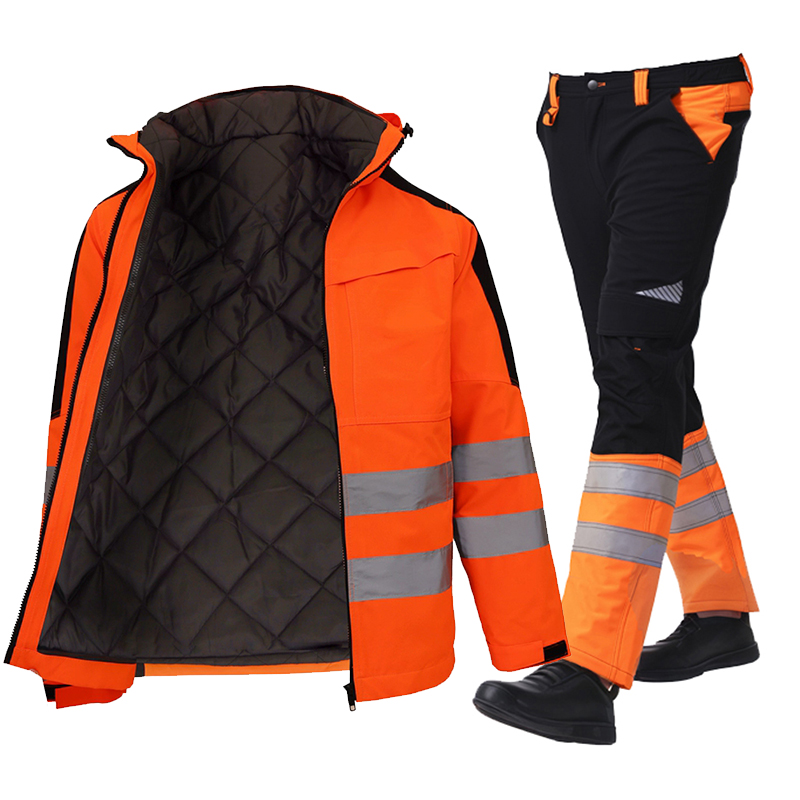 Winter Clothing Work - Set veiligheidsjas en broek voor de