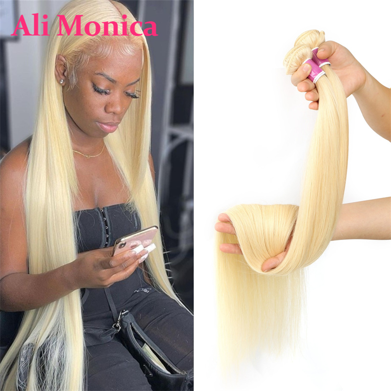 Winter Clothing Bundle - Alimonica Bundels Honing 613 Blonde Remy