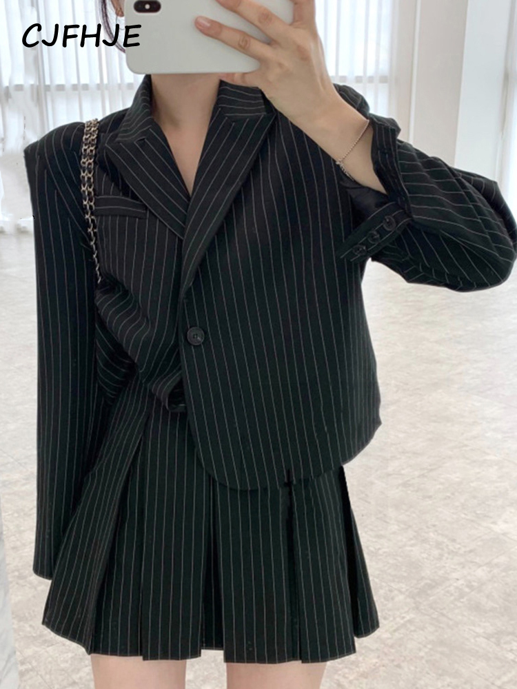Winter Clothing Online - Cjfhje Fashion Streep Blazer Dames Herfst