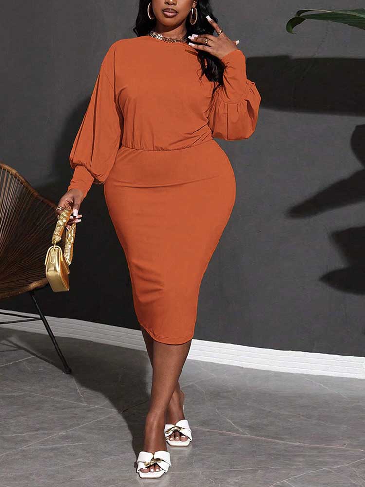 Winter Clothing Wholesale - Herfst En Winter Jurken Plus Size