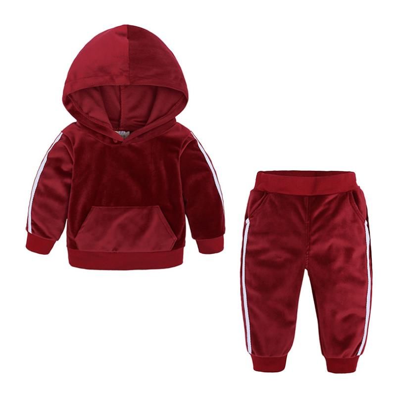 Winter Clothing Activities For Toddlers - 2023 Nieuwe Baby Fluwelen Kleding Set