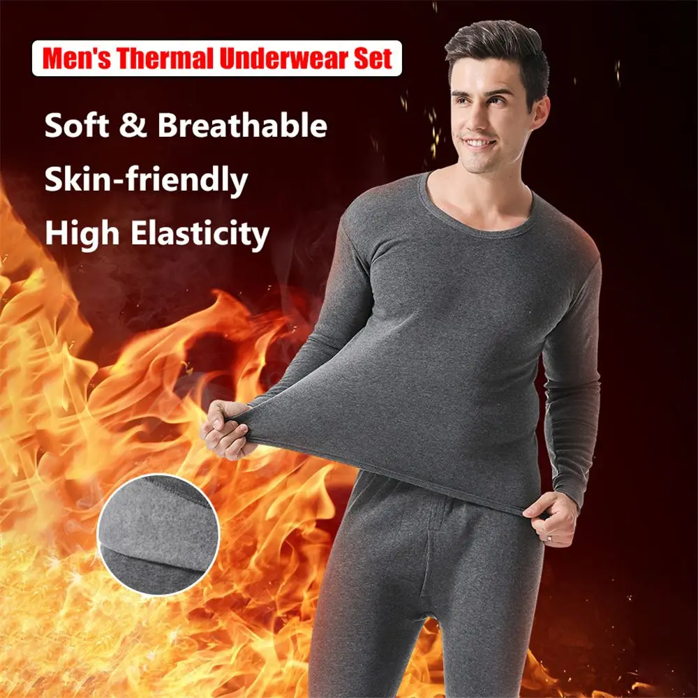 Winter Clothing Line - Winter heren thermisch ondergoed set zacht
