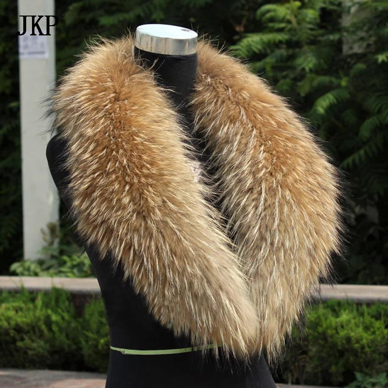 Winter Clothing Online - Natuurlijke bontkraag Echt wasbeerbont Vossenkraag natuurlijke