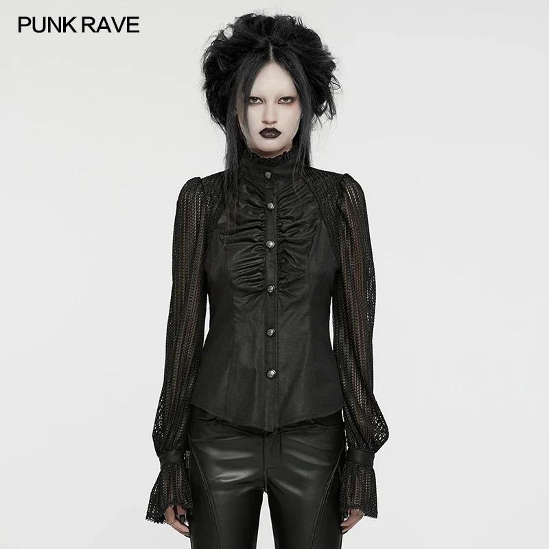 Winter Clothing Visuals - PUNK RAVE dames gothic lantaarnmouwen prachtig