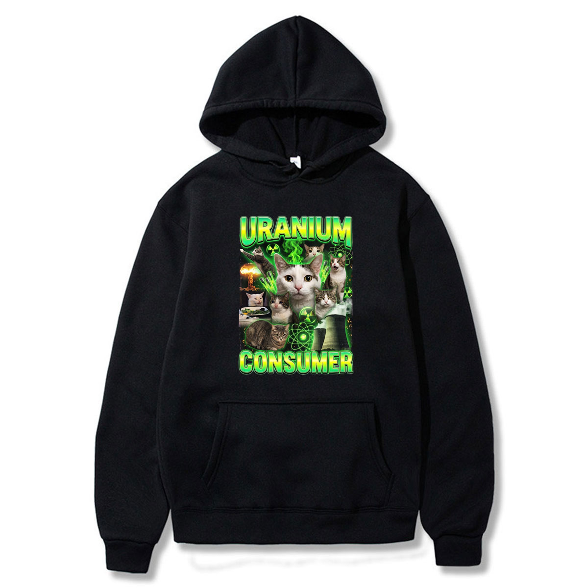 Winter Clothing Meme - Uranium Consumer Cat Meme Grappige Grafische