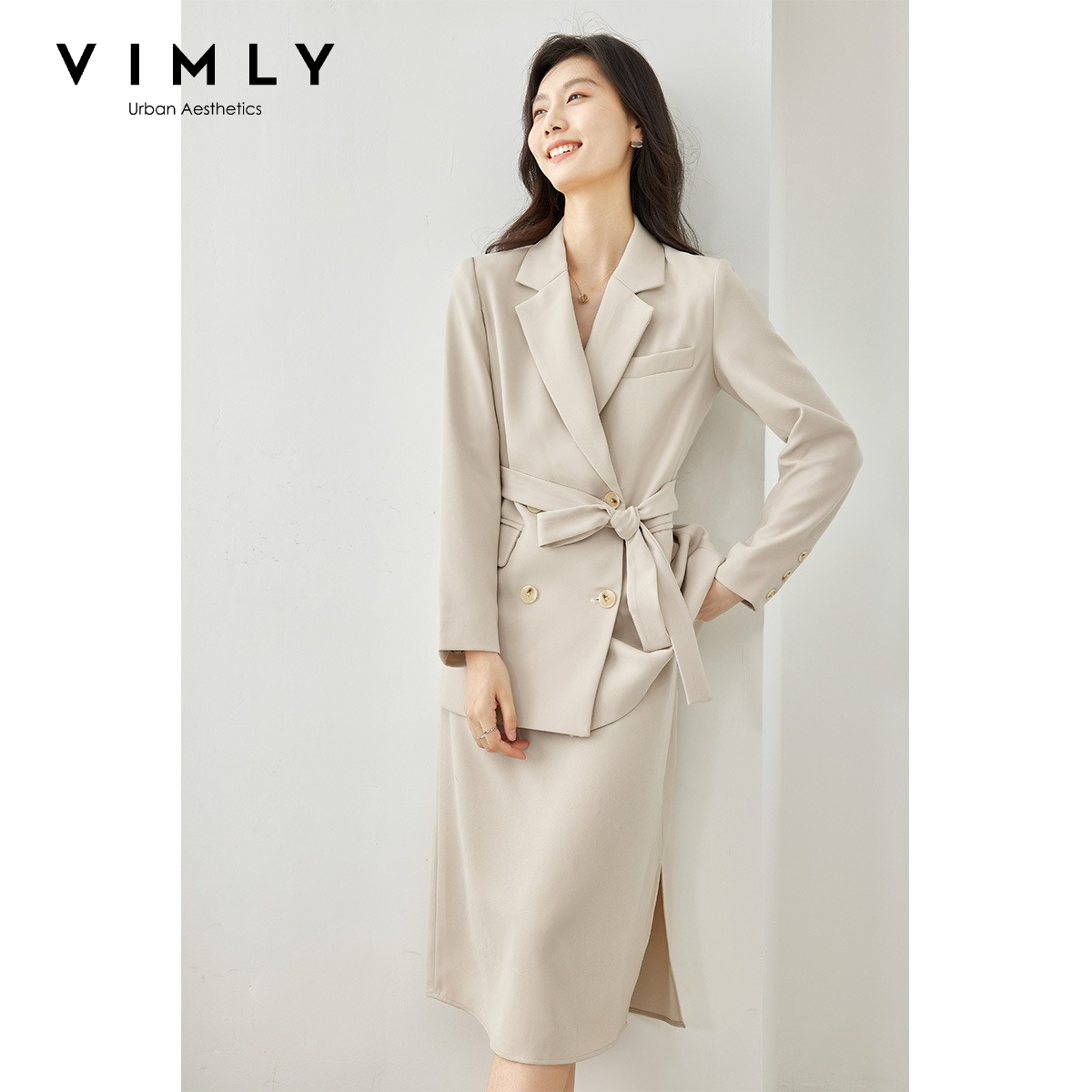 Winter Clothing Online - VIMLY Dames Tweedelige Set 2026 Herfst