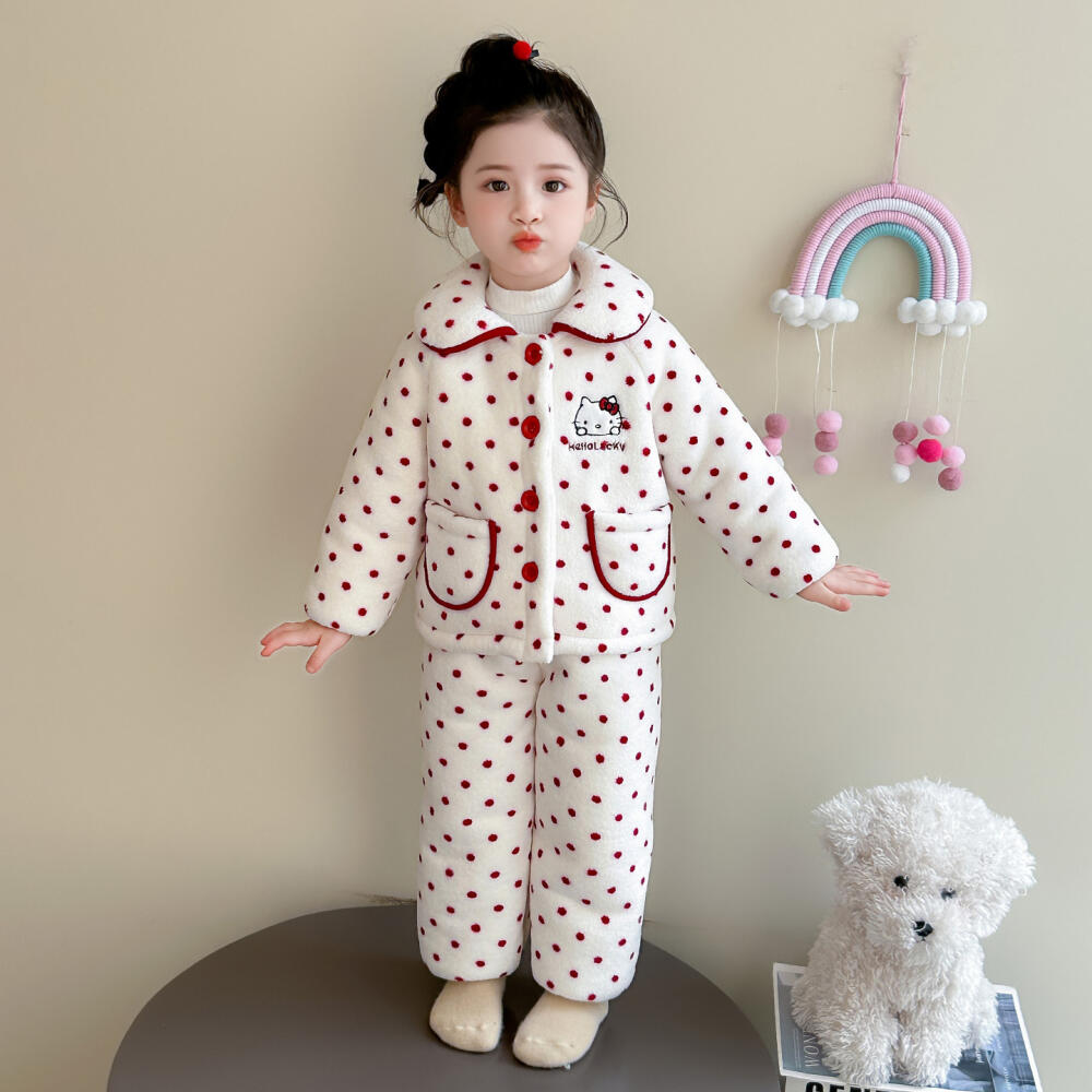 Winter Clothing For Baby Girl - Sanrio Hello Kitty Meisjes Flanellen Pyjama