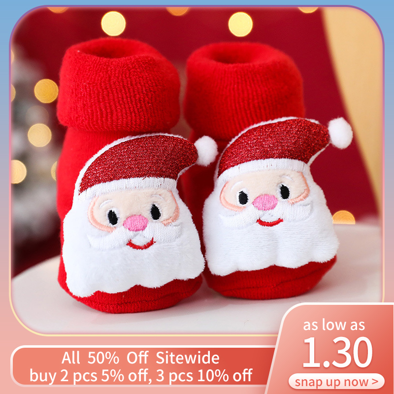 Schattige baby-kerstsokken Win - Winter Clothing Activities For Toddlers recensie en prijs