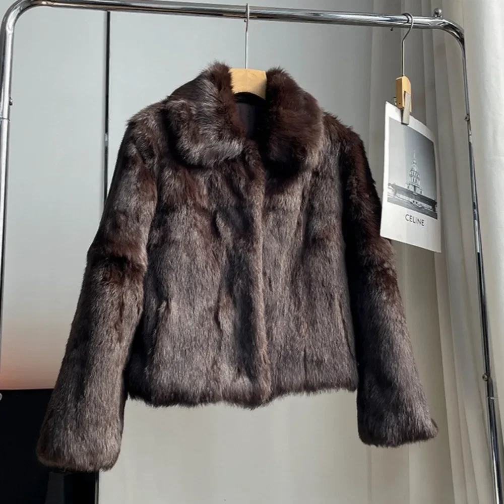 Natuurlijke konijnenbontjas da - Winter Clothing Wholesale recensie en prijs