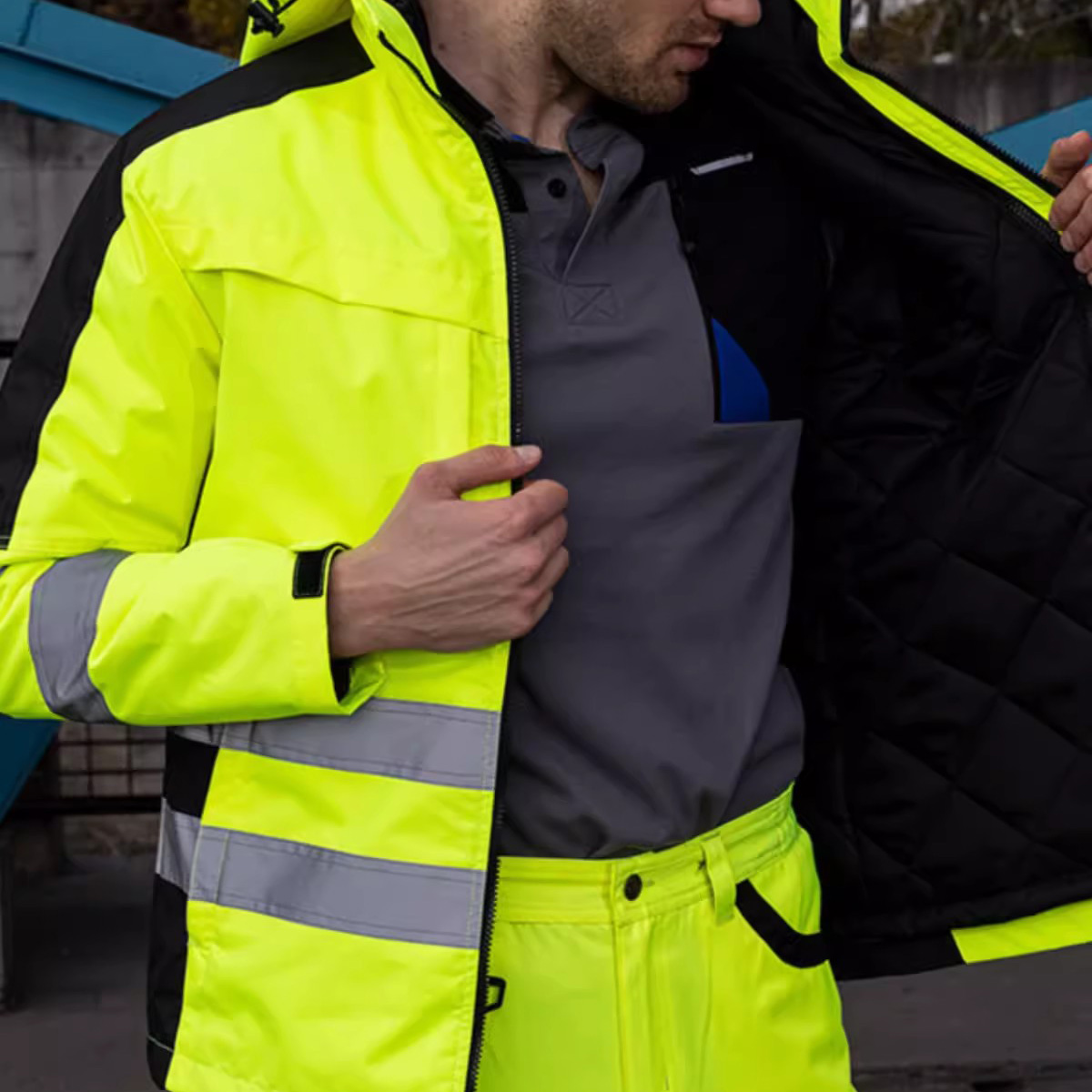Set veiligheidsjas en broek vo - Winter Clothing Work recensie en prijs