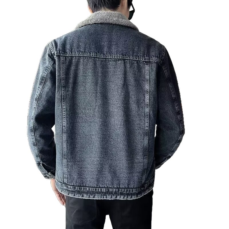 Denim jack voor heren met toeg - Winter Clothing Work recensie en prijs