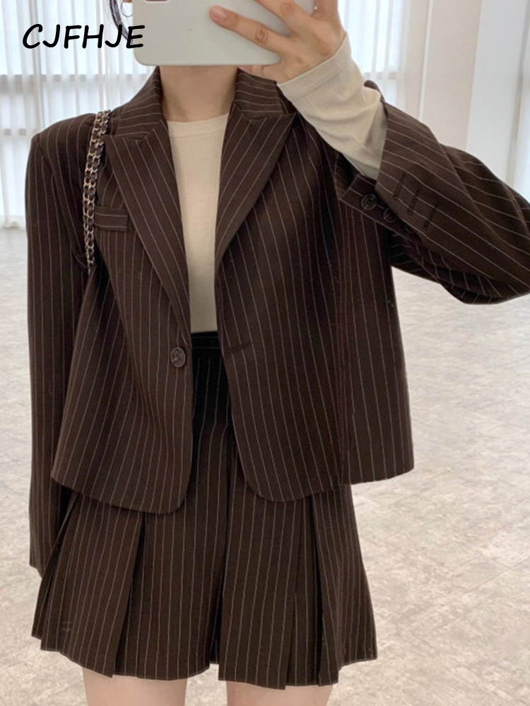 Cjfhje Fashion Streep Blazer D - Winter Clothing Online recensie en prijs