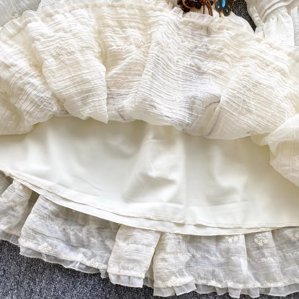 Zoete geborduurde O-hals veter - Winter Clothing Dress Up recensie en prijs