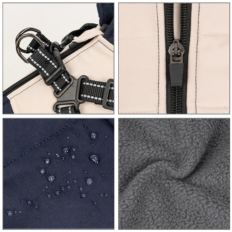 Warm hondenvest met ingebouwd  - Winter Clothing Line recensie en prijs