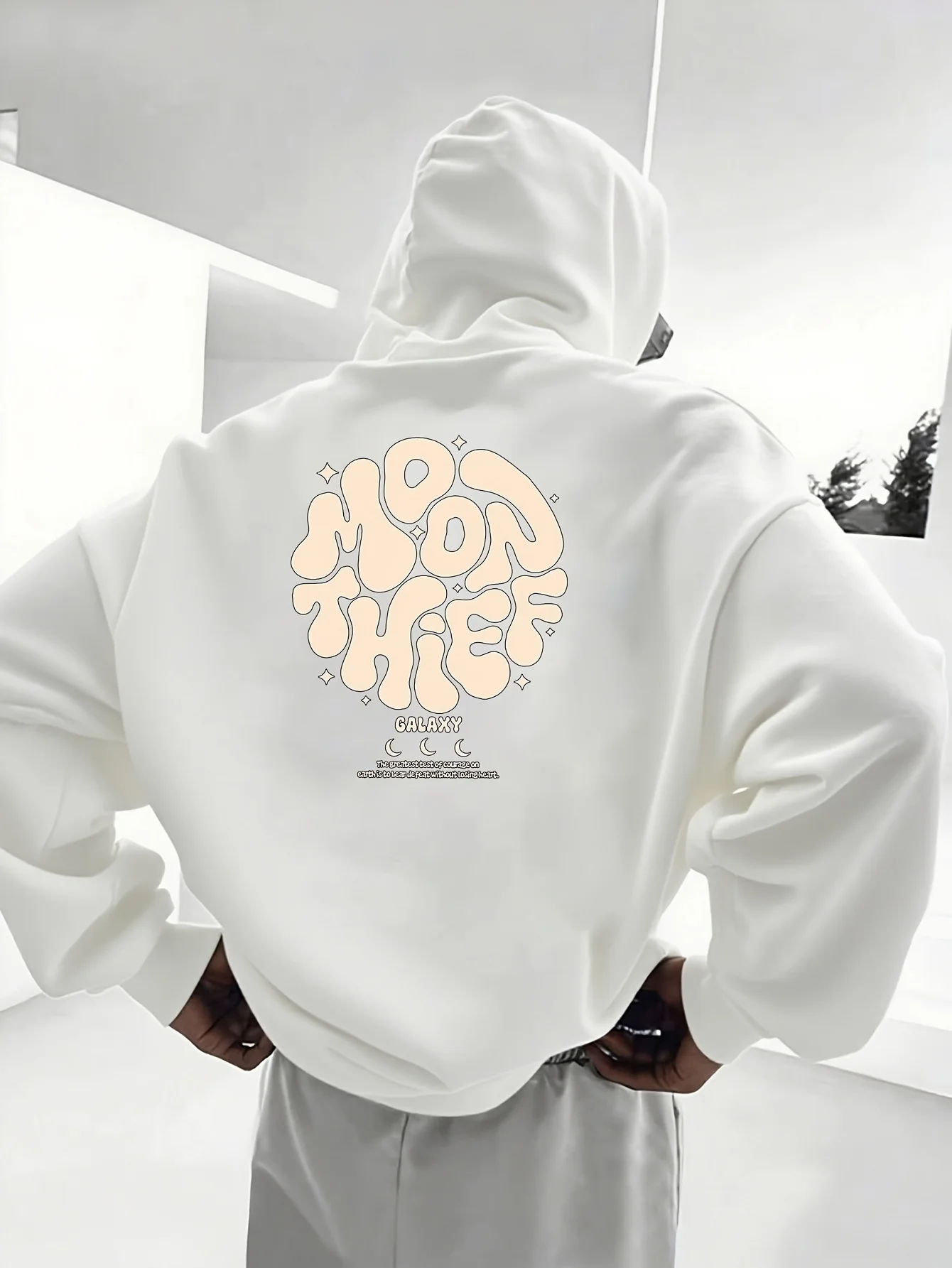 Casual creatieve MOON THIEF ho - Winter Clothing Wholesale recensie en prijs