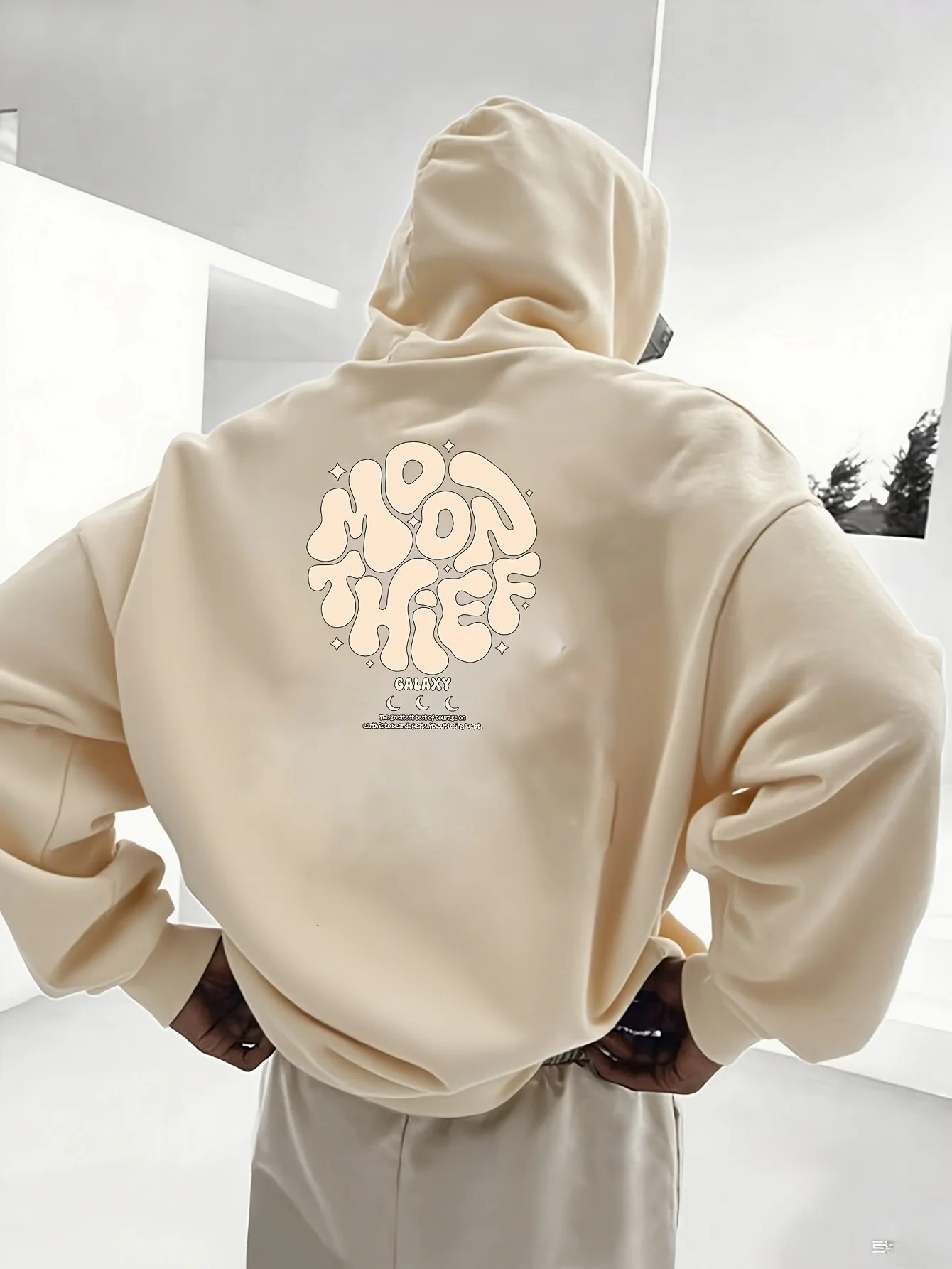 Casual creatieve MOON THIEF ho - Winter Clothing Wholesale recensie en prijs