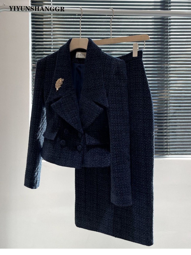Nieuwe herfst winter tweed dam - Winter Clothing Online recensie en prijs