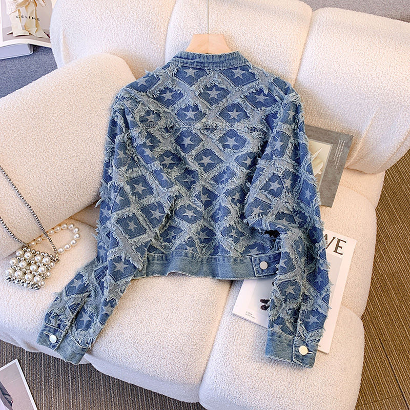 Jas Vrouwen Denim Jassen Ronde - Winter Clothing Work recensie en prijs