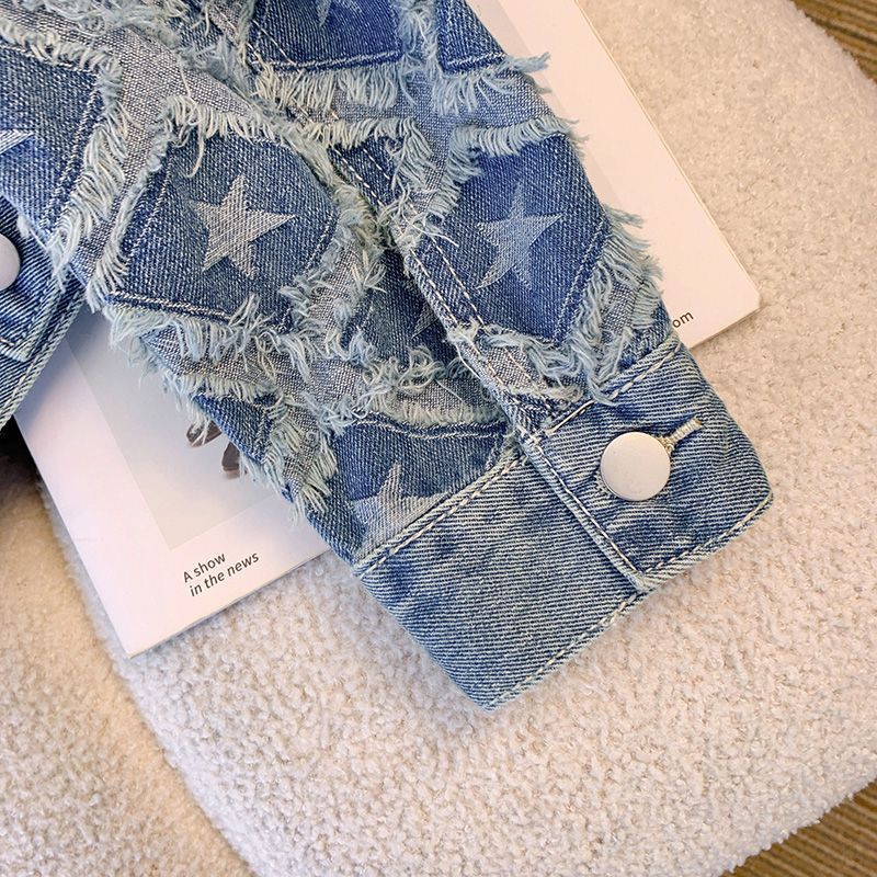 Jas Vrouwen Denim Jassen Ronde - Winter Clothing Work recensie en prijs