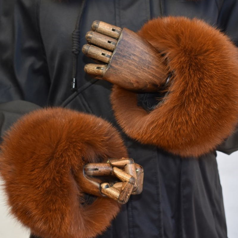 Vossenbont Manchetten Voor Vro - Winter Clothing Online recensie en prijs