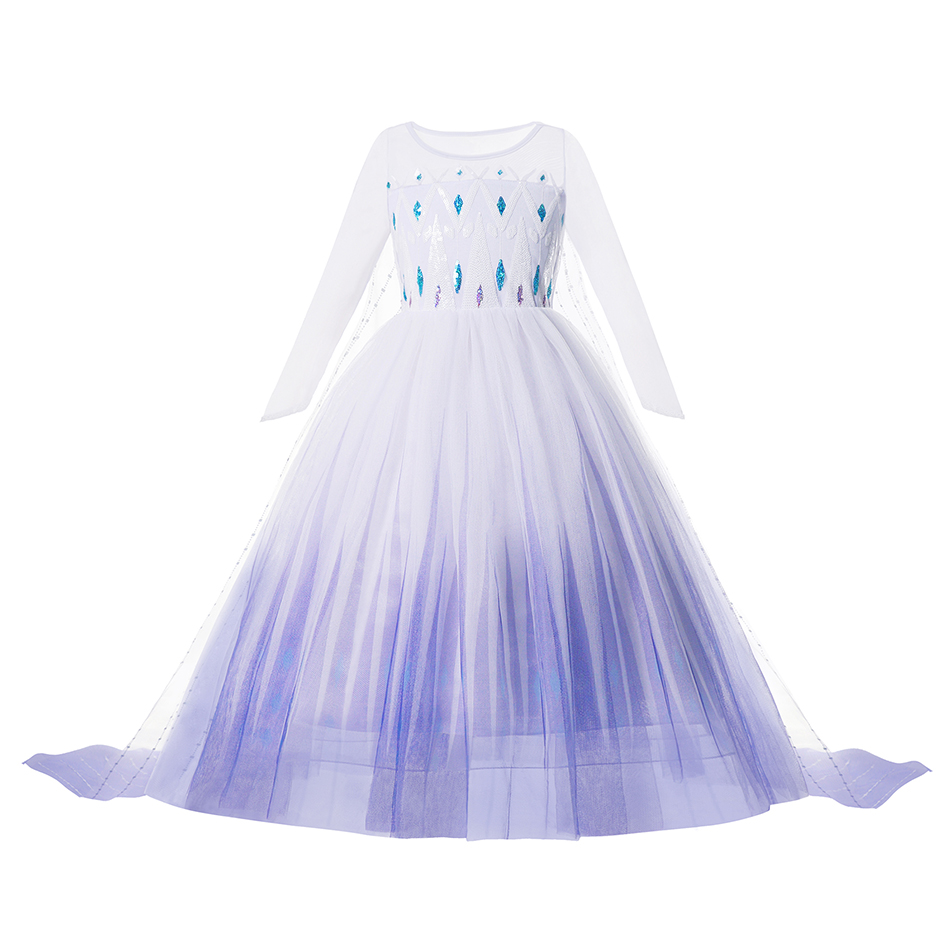 2023 Elsa Carnaval Cosplay Kos - Winter Clothing Line recensie en prijs
