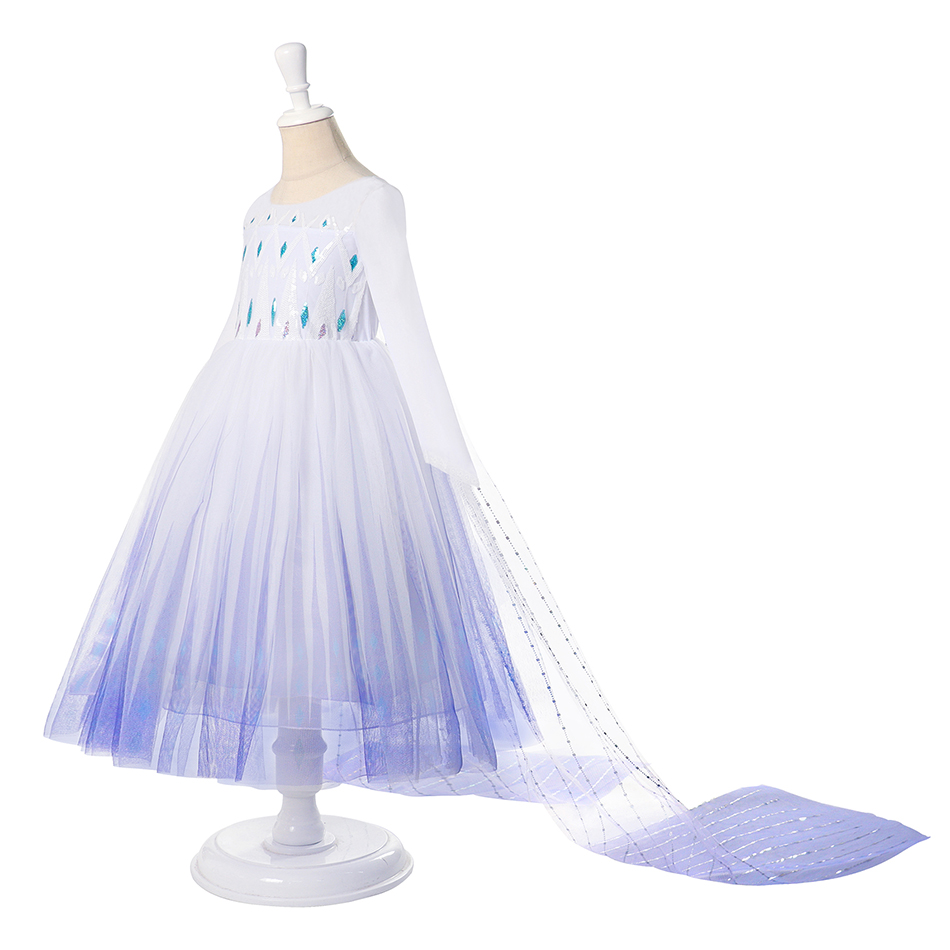 2023 Elsa Carnaval Cosplay Kos - Winter Clothing Line recensie en prijs