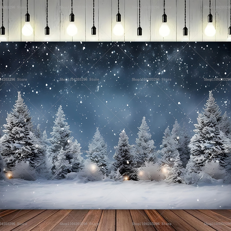 Dromerige winter dennenbos ber - Winter Clothing Photo recensie en prijs
