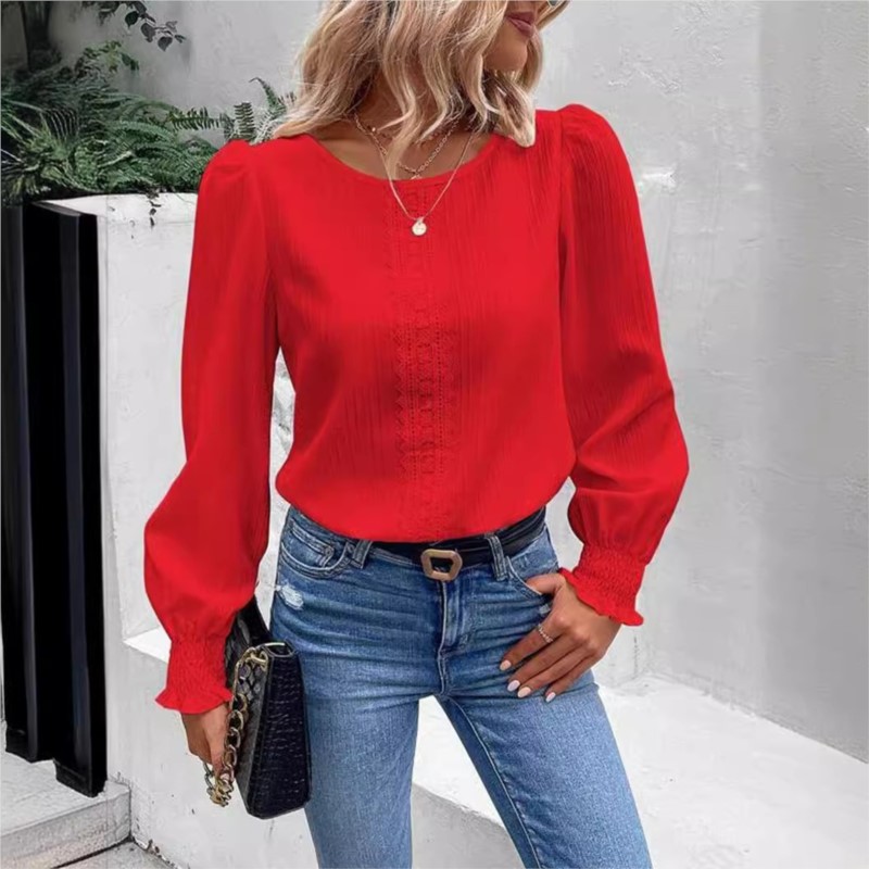 Elegant Dames Shirt Met Lange  - Winter Clothing Colors recensie en prijs