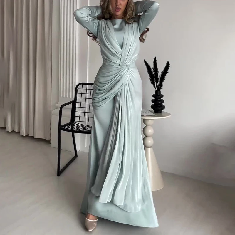 Elegante O-hals Mode Tie-up Ho - Winter Clothing Dress Up recensie en prijs
