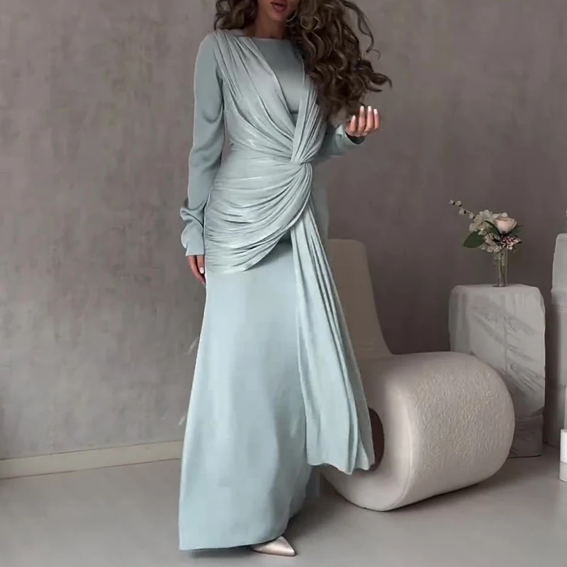 Elegante O-hals Mode Tie-up Ho - Winter Clothing Dress Up recensie en prijs