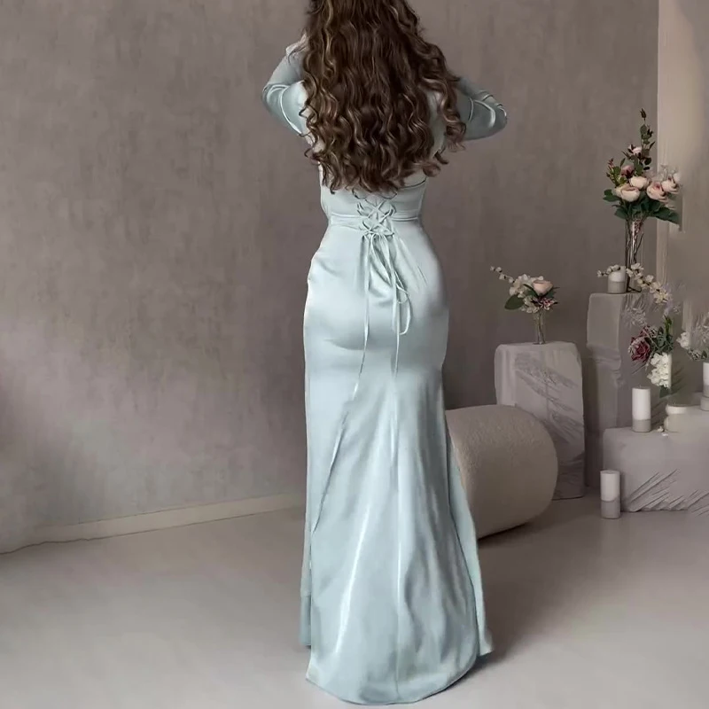 Elegante O-hals Mode Tie-up Ho - Winter Clothing Dress Up recensie en prijs