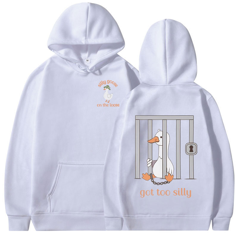 Silly Goose op de losse hoodie - Winter Clothing Meme recensie en prijs