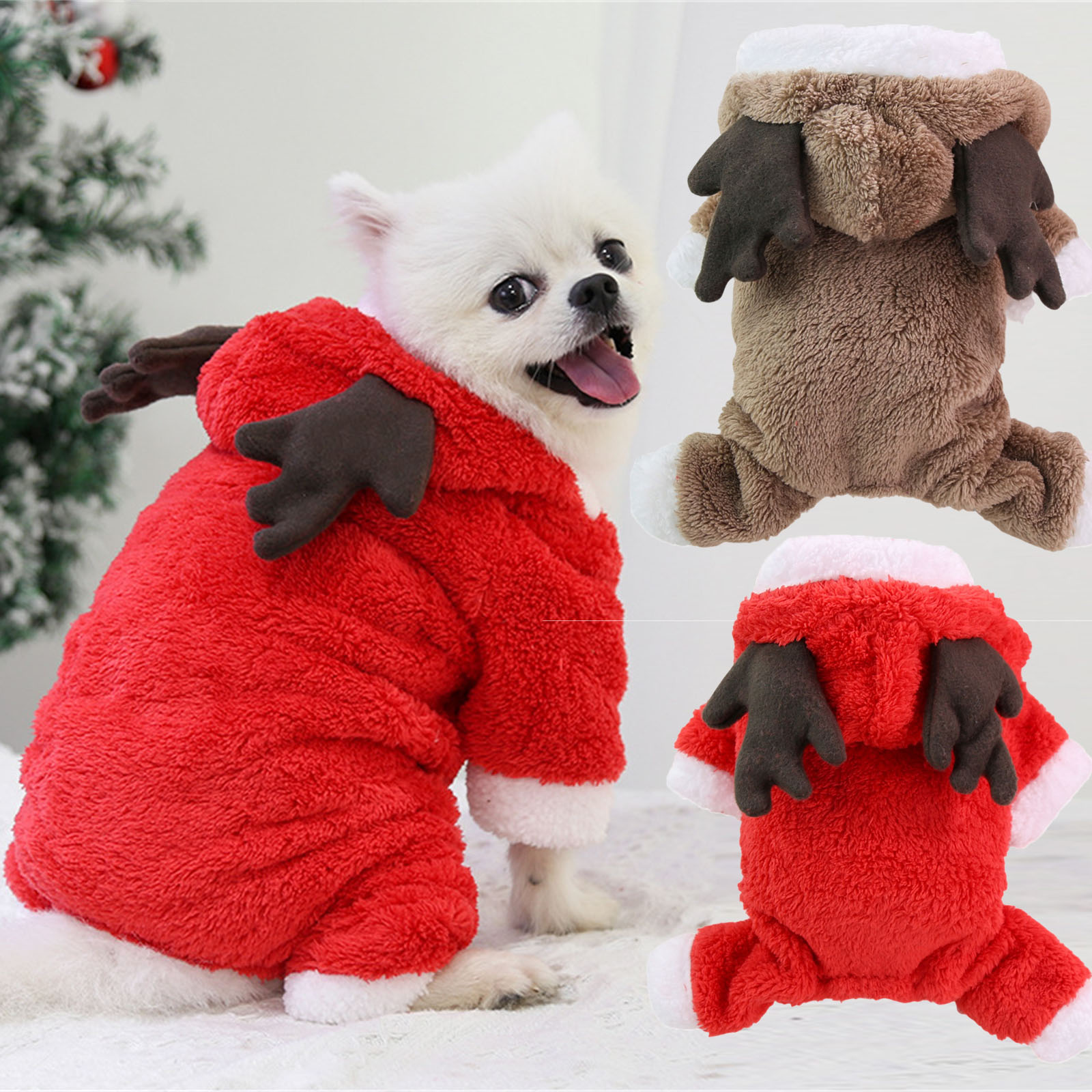 Kersthondenkleding Huisdierenk - Winter Clothing Dress Up recensie en prijs