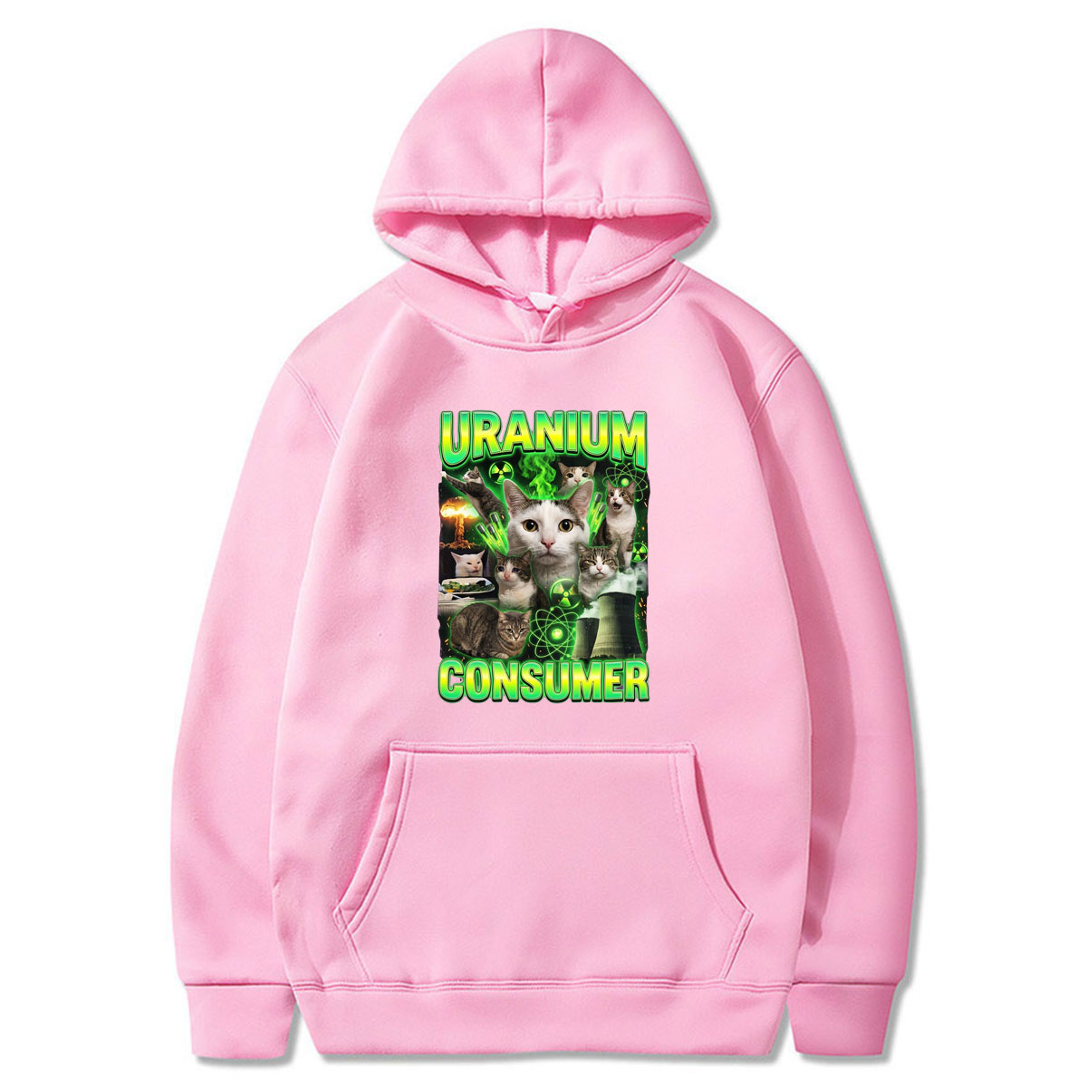 Uranium Consumer Cat Meme Grap - Winter Clothing Meme recensie en prijs