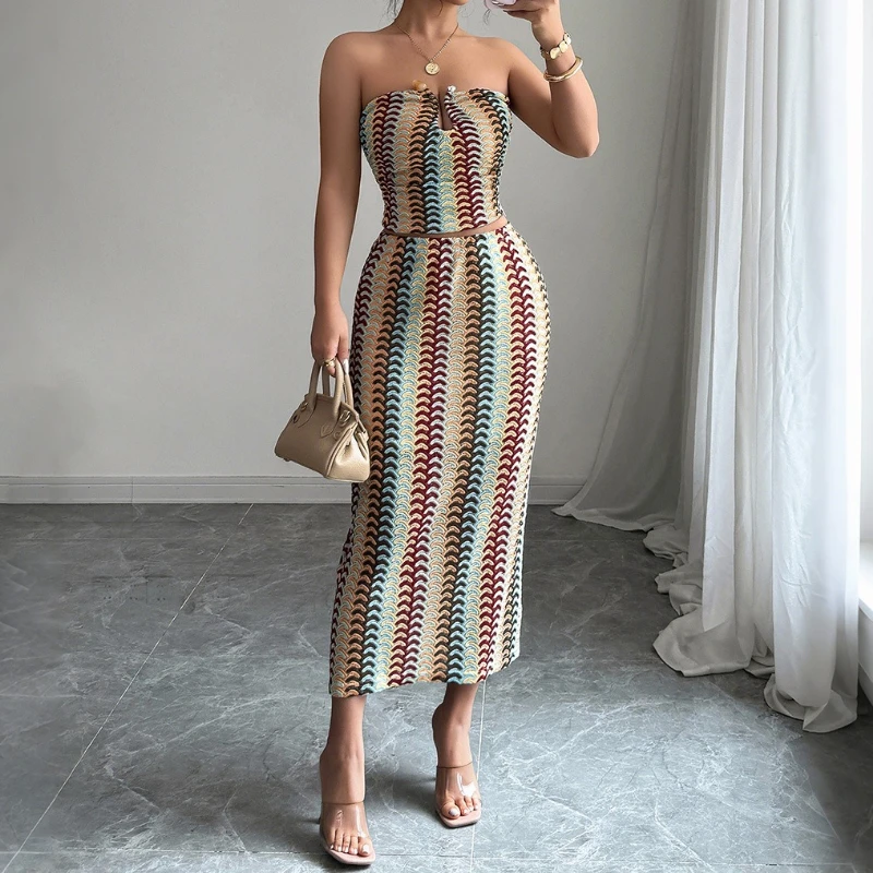 Temperament elegante tube top, - Winter Clothing Youtube recensie en prijs