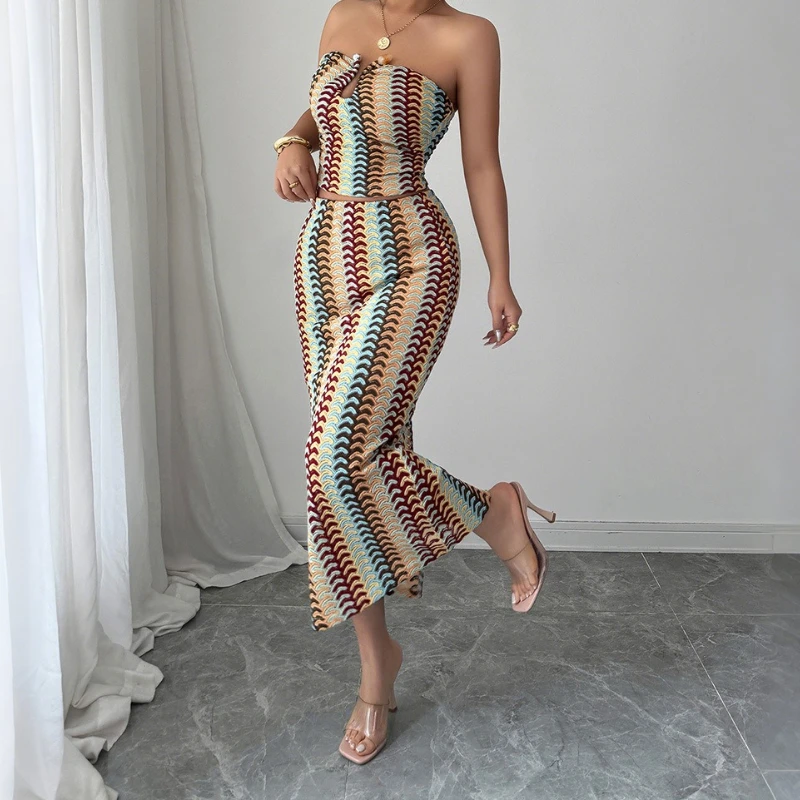 Temperament elegante tube top, - Winter Clothing Youtube recensie en prijs