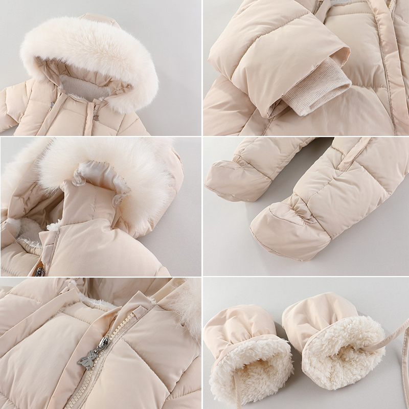 Winter pasgeboren baby romper  - Winter Clothing For Baby Girl recensie en prijs